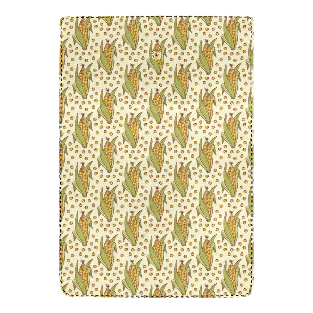 Corn Pattern Print Design 01 Women's Trifold Wallet