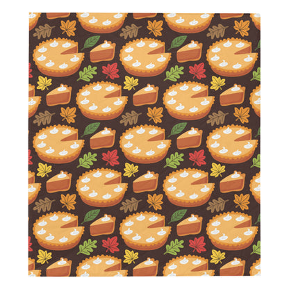 Pie Pattern Print Design A03 Premium Quilt
