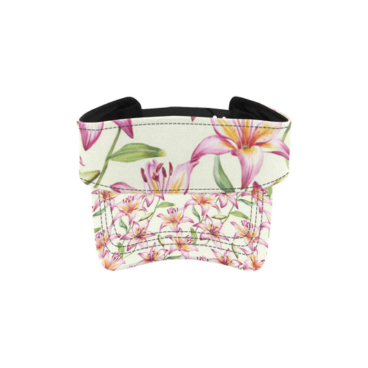 Lily Pattern Print Design LY011 Unisex Sun Visor