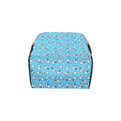 Cow Pattern Print Design 01 Diaper Bag Backpack