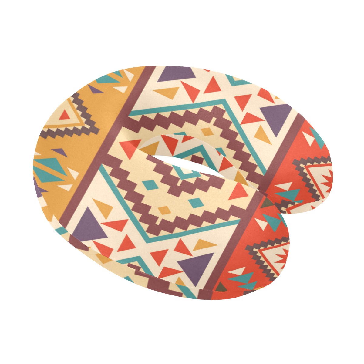 Navajo Pattern Print Design A01 U-Shaped Travel Neck Pillow