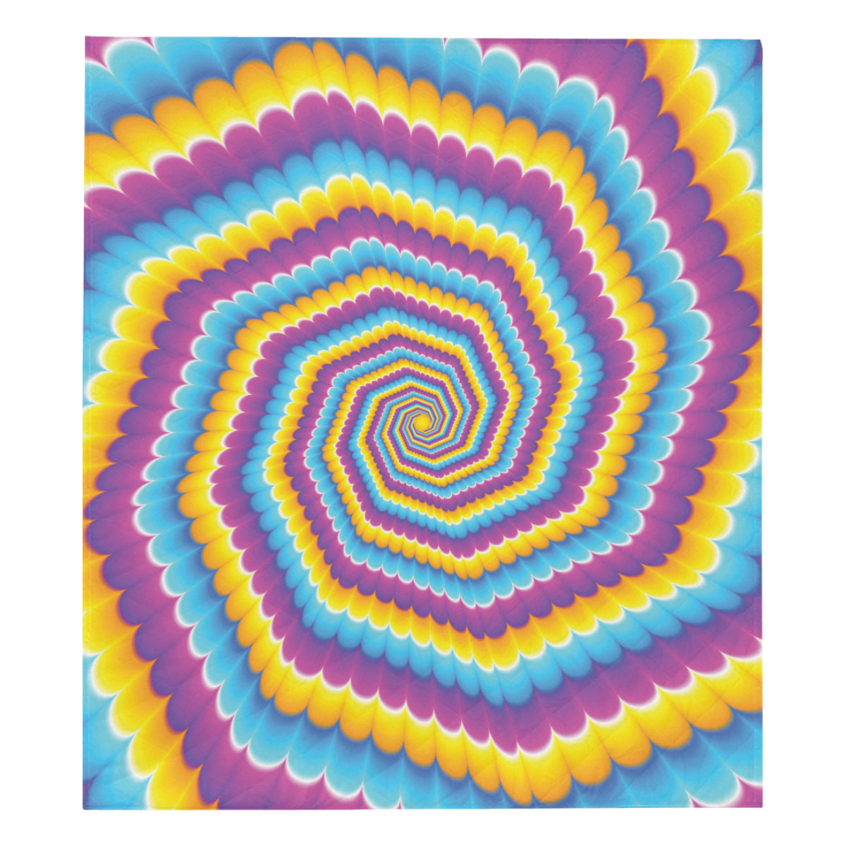 Optical illusion Pattern Print Design A04 Premium Quilt