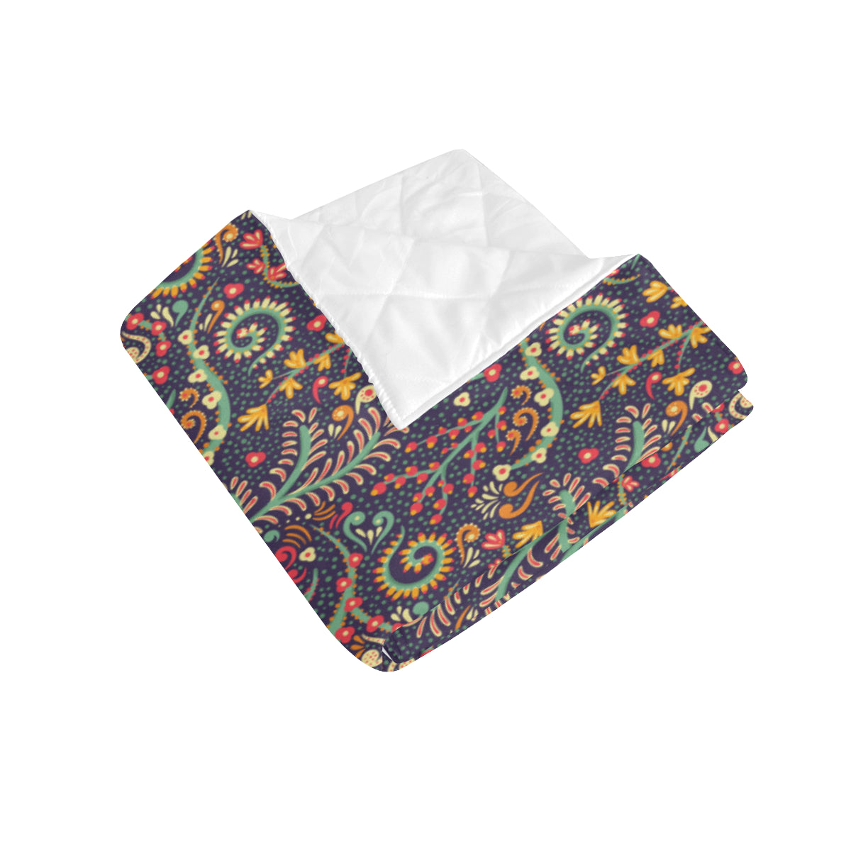 Bohemian Pattern Print Design 08 Premium Quilt