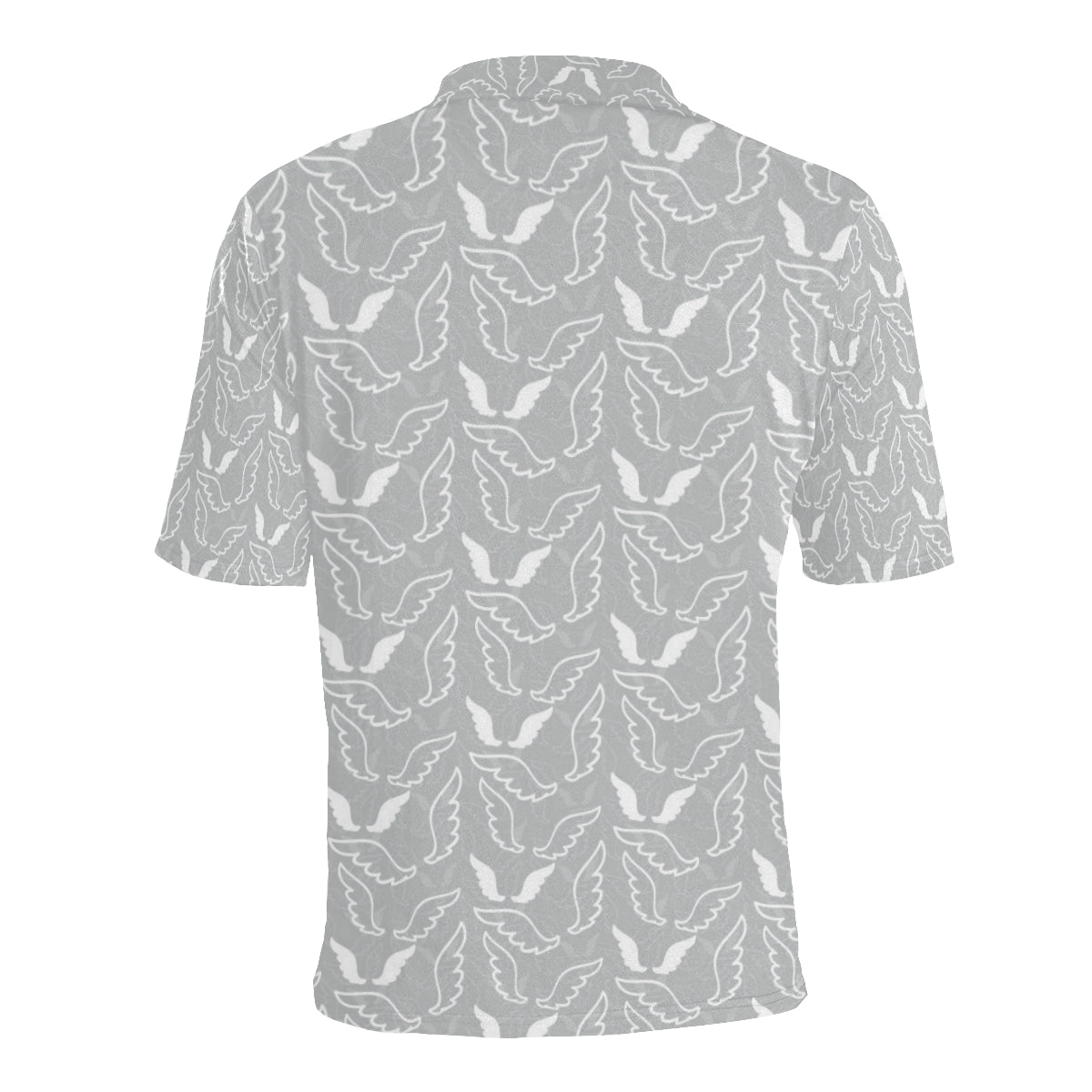 Angel Wings Pattern Print Design 01 Men Polo Shirt