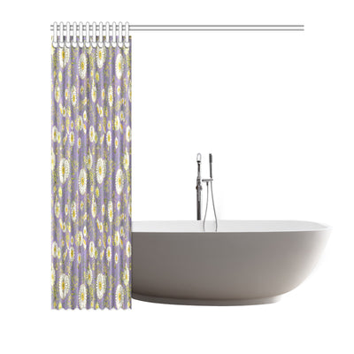 Daisy Pattern Print Design DS011 Shower Curtain