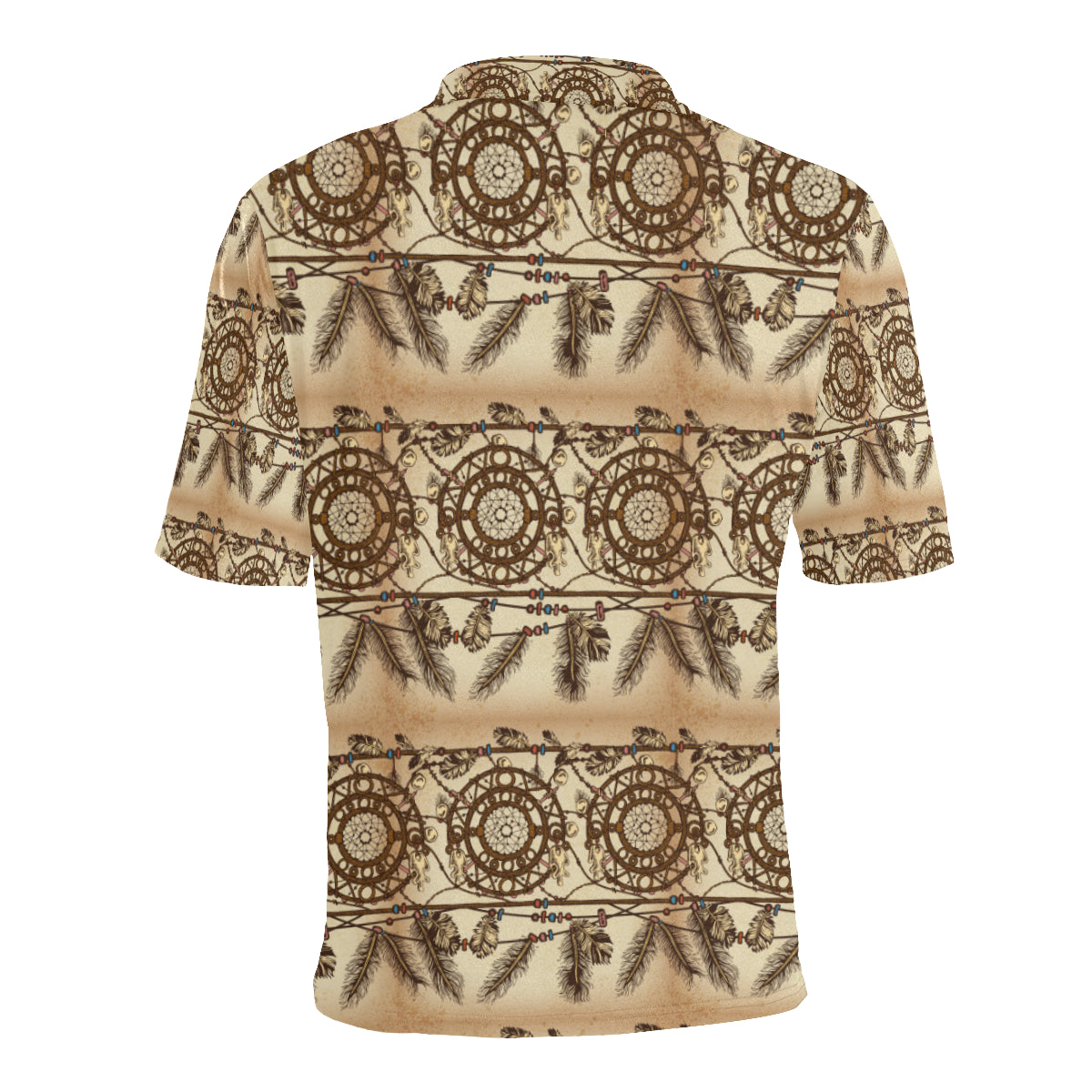 Dream catcher vintage native Men Polo Shirt