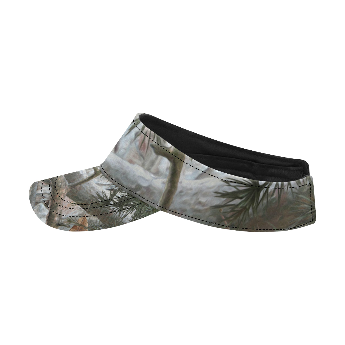 Camo Realistic Tree Forest Pattern Unisex Sun Visor
