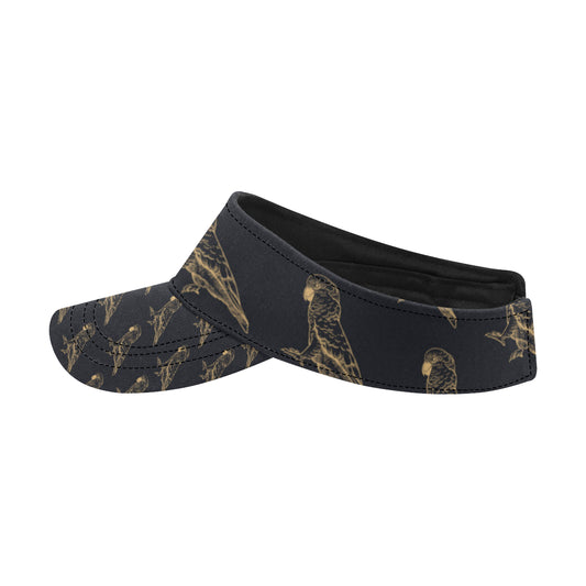 Parakeet Pattern Print Design A04 Unisex Sun Visor