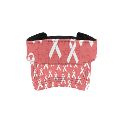 Autism Awareness Ribbon Design Print Unisex Sun Visor
