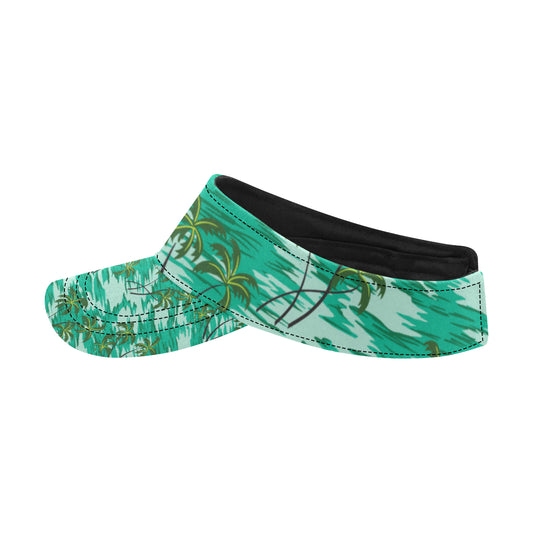 Palm Tree Pattern Print Design A01 Unisex Sun Visor