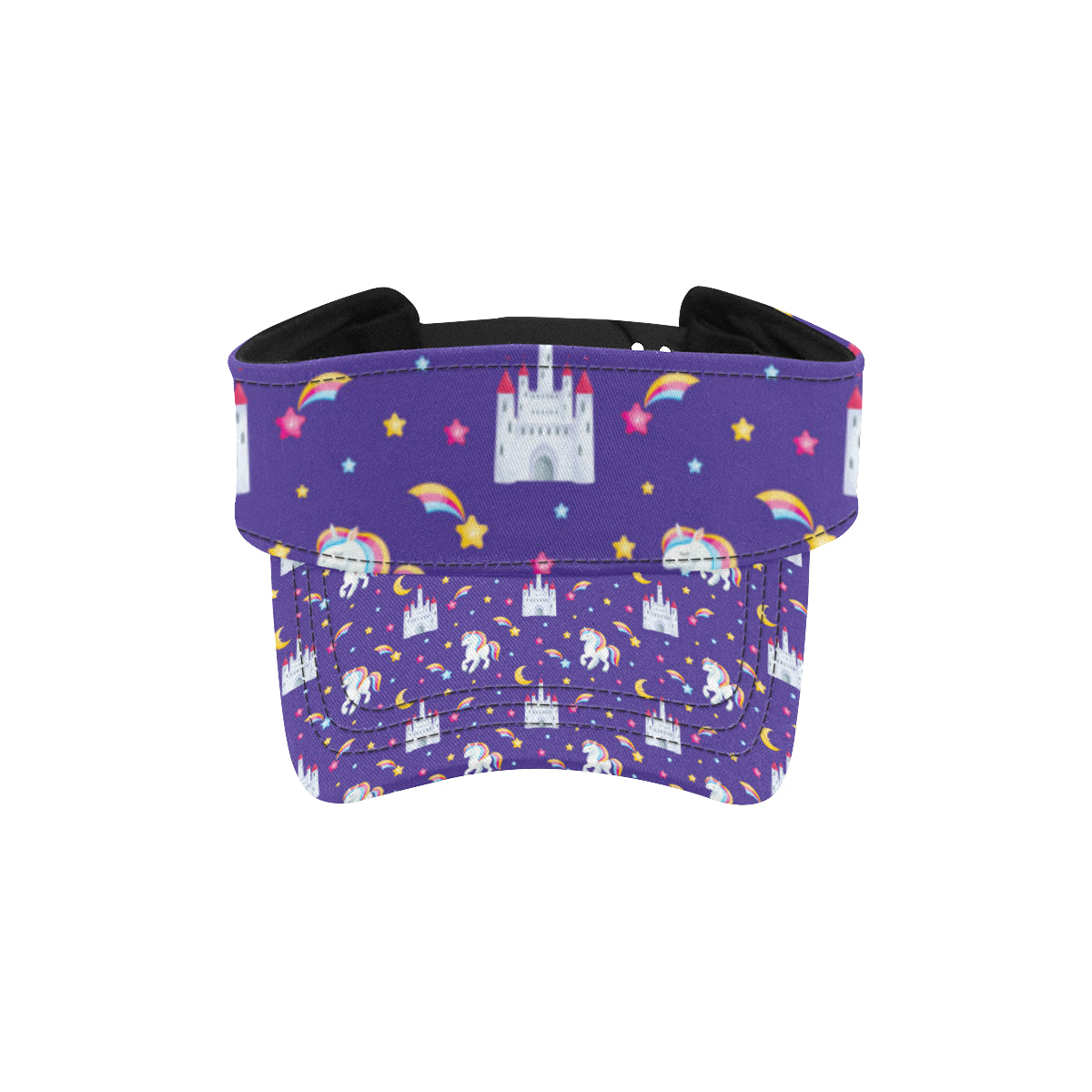 Unicorn Casttle Unisex Sun Visor