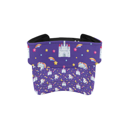Unicorn Casttle Unisex Sun Visor