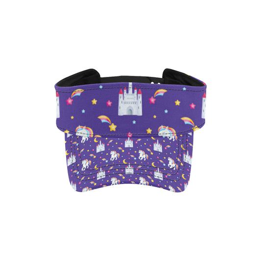 Unicorn Casttle Unisex Sun Visor