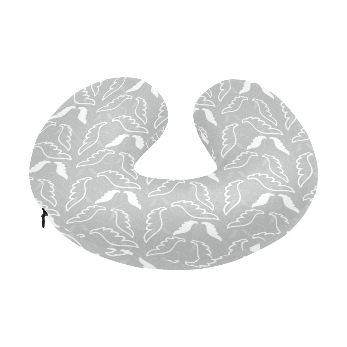 Angel Wings Pattern Print Design 01 U-Shaped Travel Neck Pillow