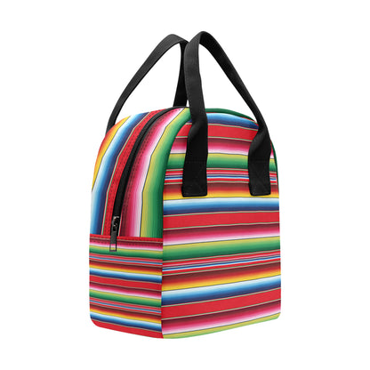 Serape Pattern Insulated Lunch Bag