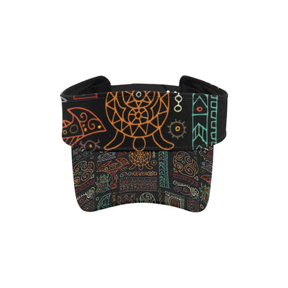 Polynesian Pattern Print Design A04 Unisex Sun Visor