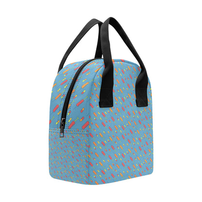 Phlebotomist Medical Pattern Insulated Lunch Bag
