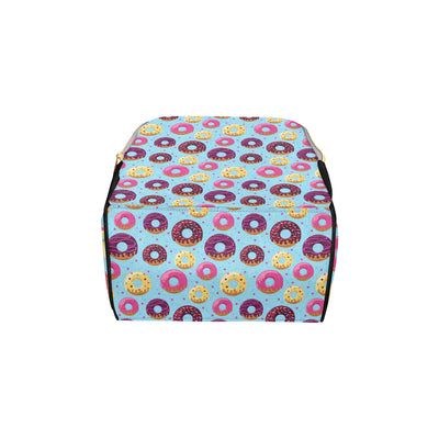 Donut Pattern Print Design DN07 Diaper Bag Backpack