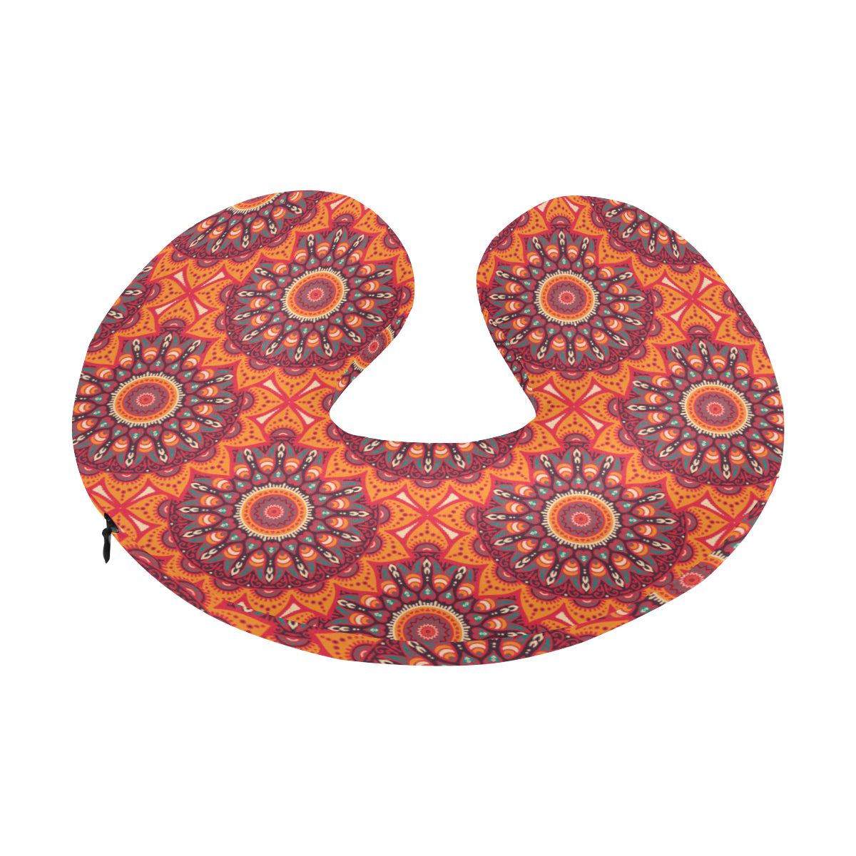 Bohemian Pattern Print Design 04 U-Shaped Travel Neck Pillow