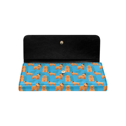 Briards Pattern Print Design 01 Women's Trifold Wallet