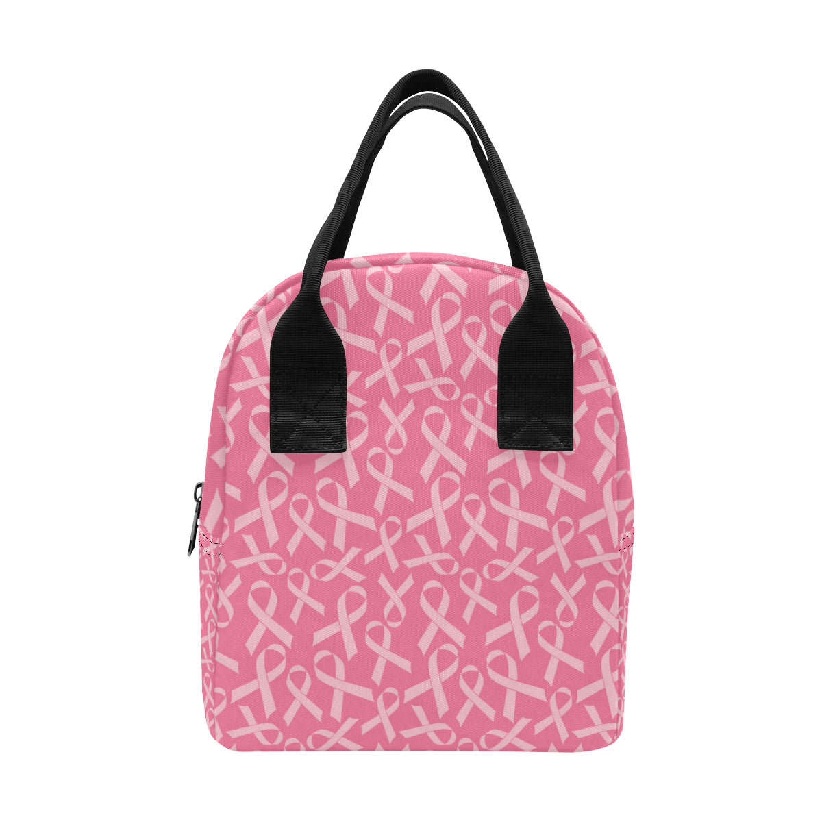 Breast Cancer Awareness Themed Insulated Lunch Bag