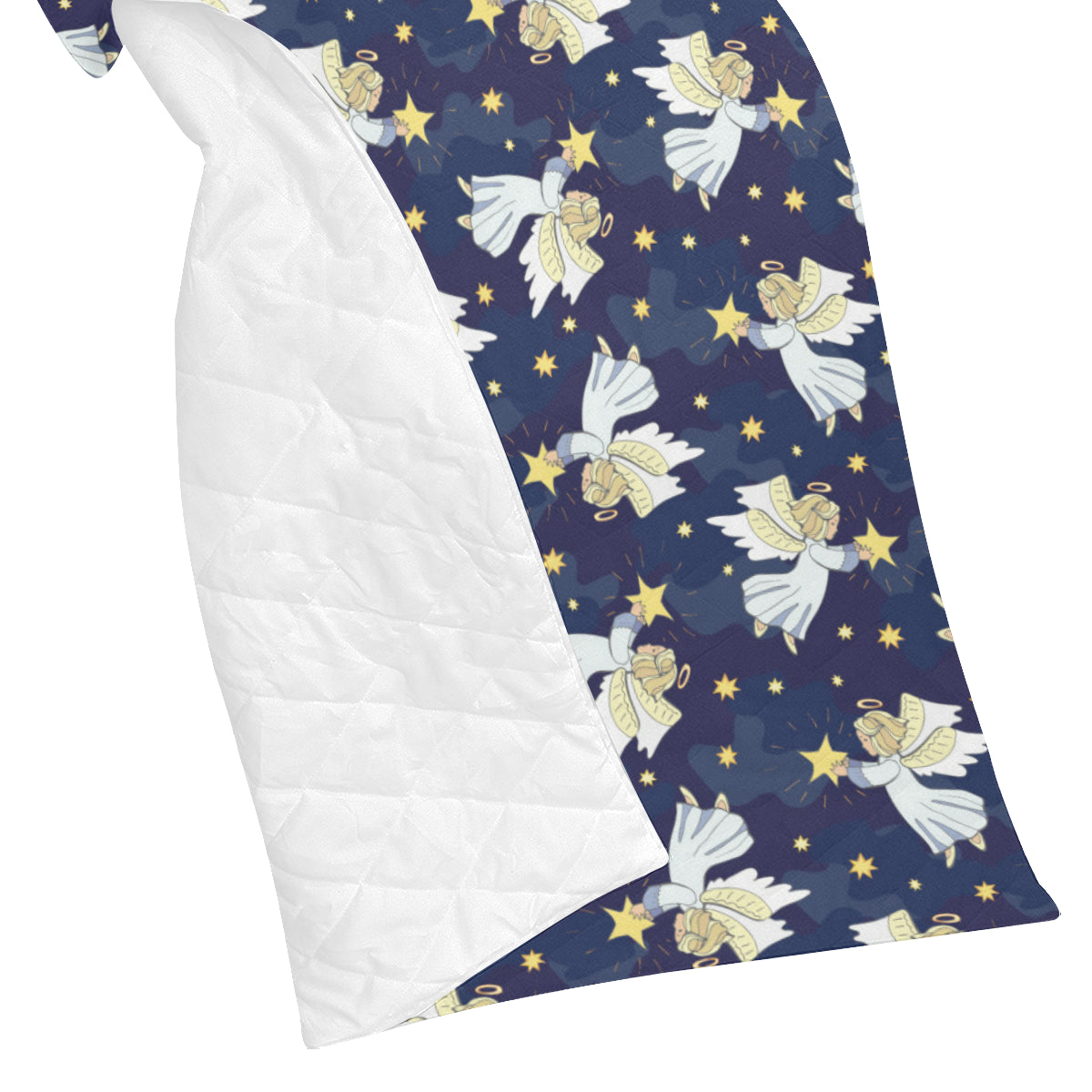 Angel Pattern Print Design 06 Premium Quilt