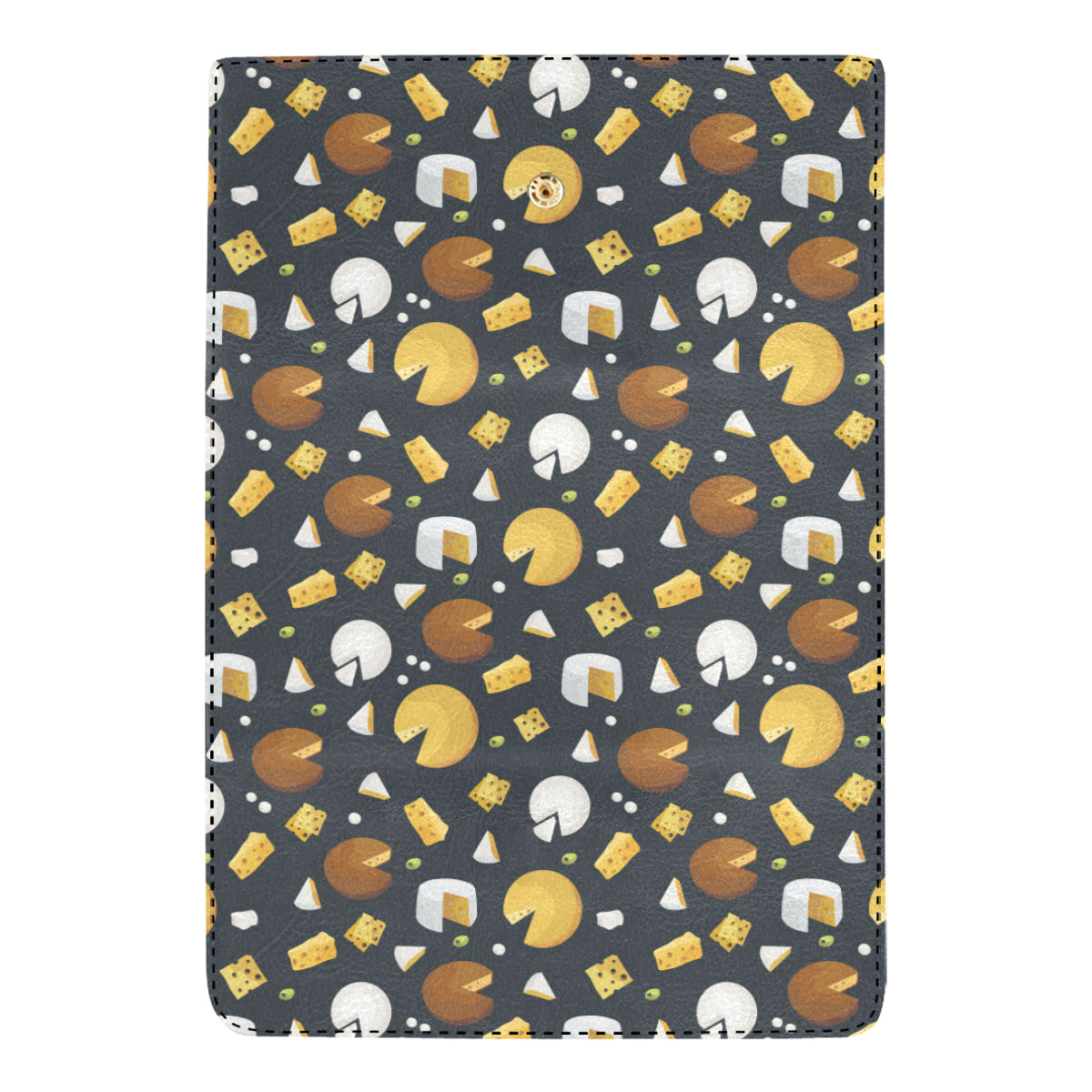 Cheese Pattern Print Design 03 Women's Trifold Wallet