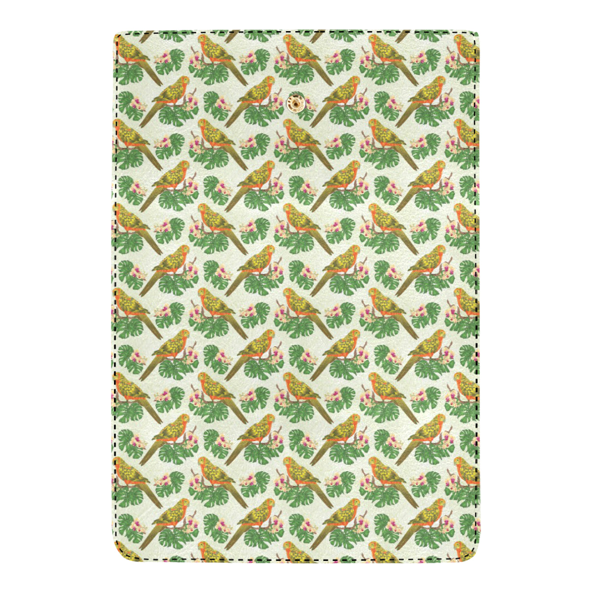 Conures Pattern Print Design 01 Women's Trifold Wallet