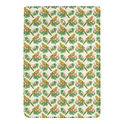 Conures Pattern Print Design 01 Women's Trifold Wallet