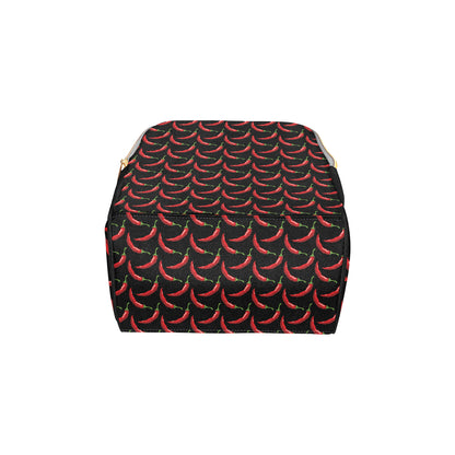 Chilli Pepper Pattern Print Design 01 Diaper Bag Backpack