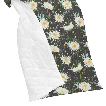 Daisy Pattern Print Design DS08 Premium Quilt