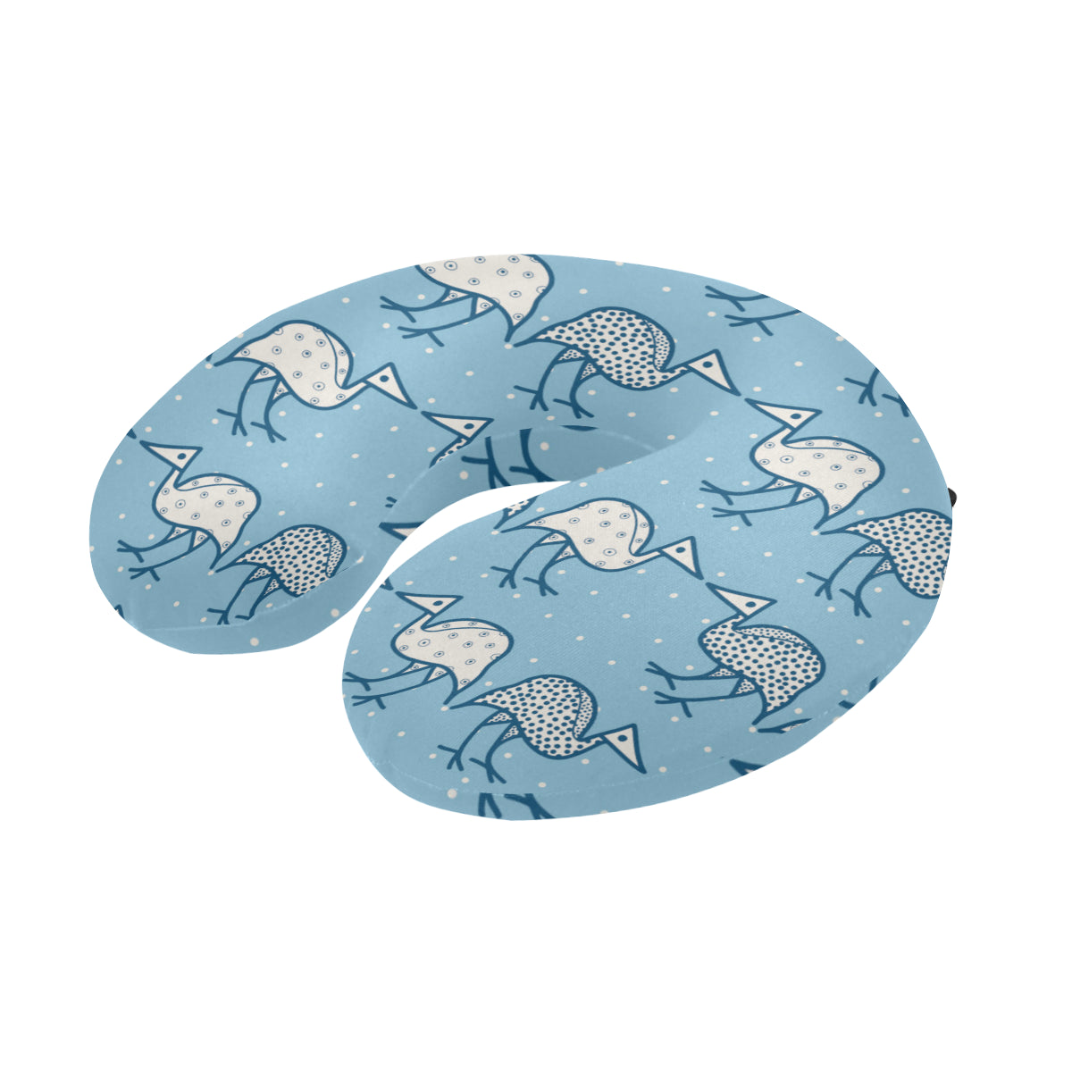 Emu Pattern Print Design 01 U-Shaped Travel Neck Pillow