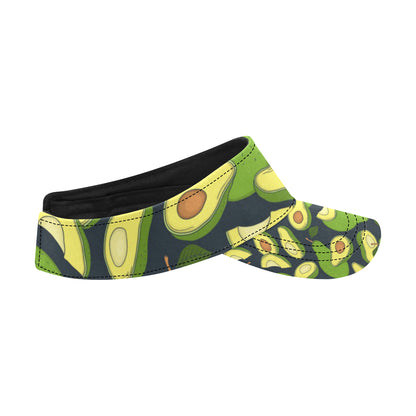 Avocado Pattern Print Design AC013 Unisex Sun Visor