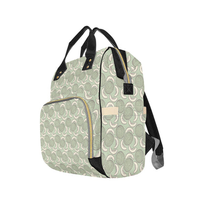 Cantaloupe Pattern Print Design 01 Diaper Bag Backpack