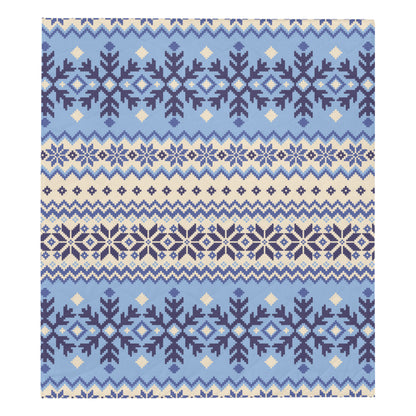 Nordic Pattern Print Design A03 Premium Quilt