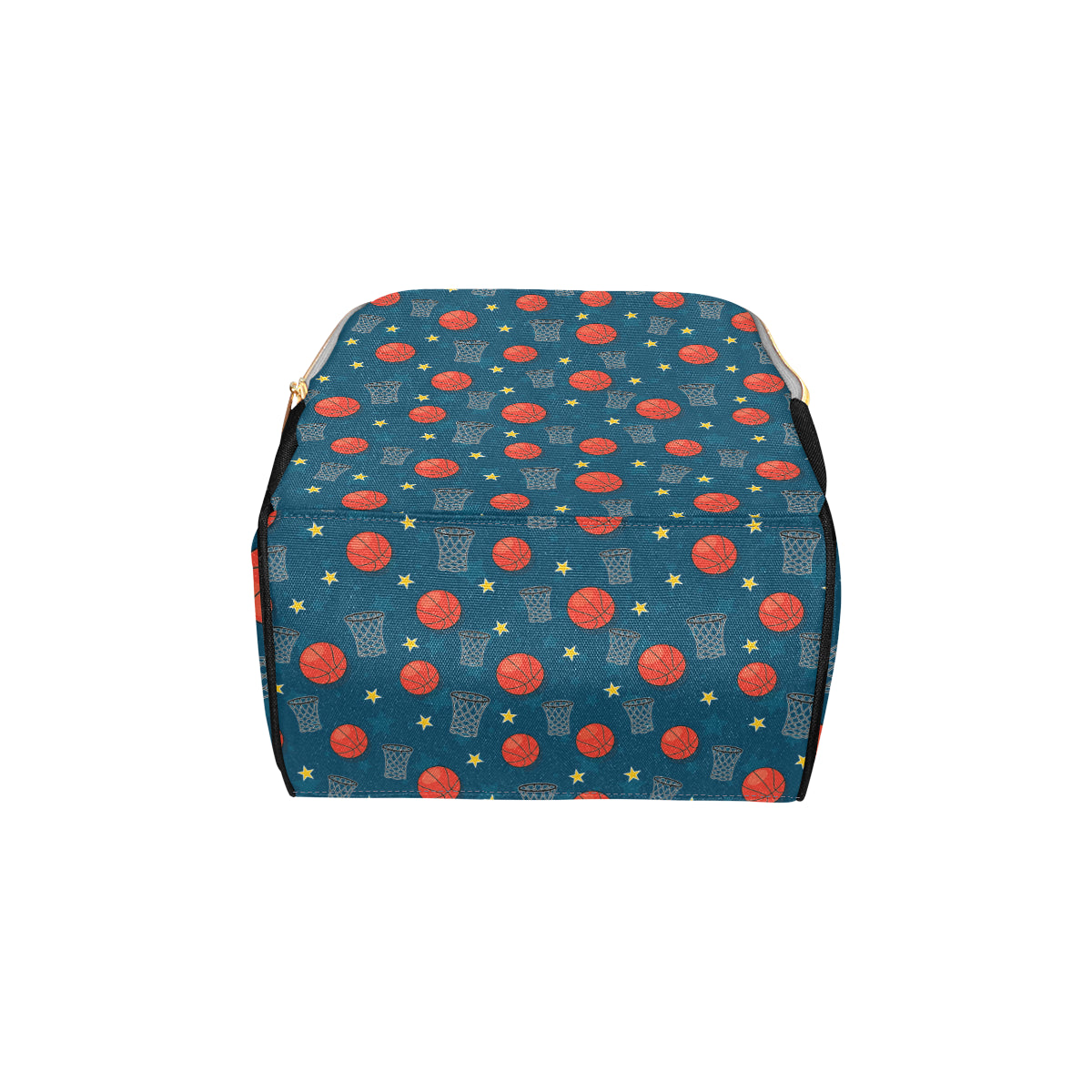 Basketball Classic Print Pattern Diaper Bag Backpack