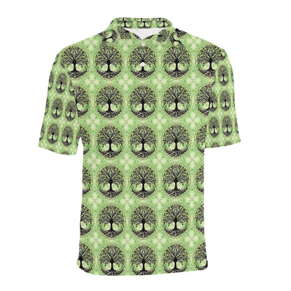 Celtic Pattern Print Design 010 Men Polo Shirt