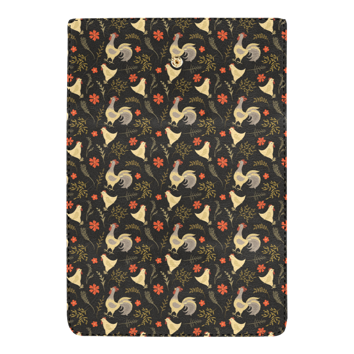 Chicken Pattern Print Design 04 Women's Trifold Wallet