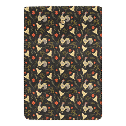 Chicken Pattern Print Design 04 Women's Trifold Wallet