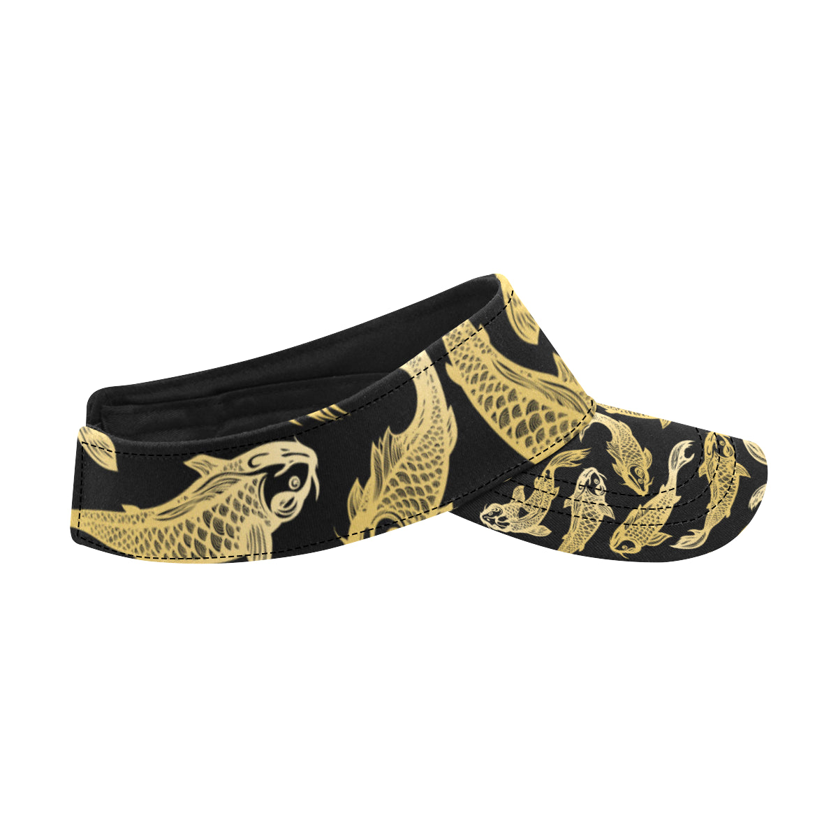 KOI Fish Pattern Print Design 03 Unisex Sun Visor
