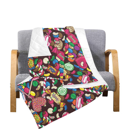Candy Pattern Print Design CA02 Premium Quilt