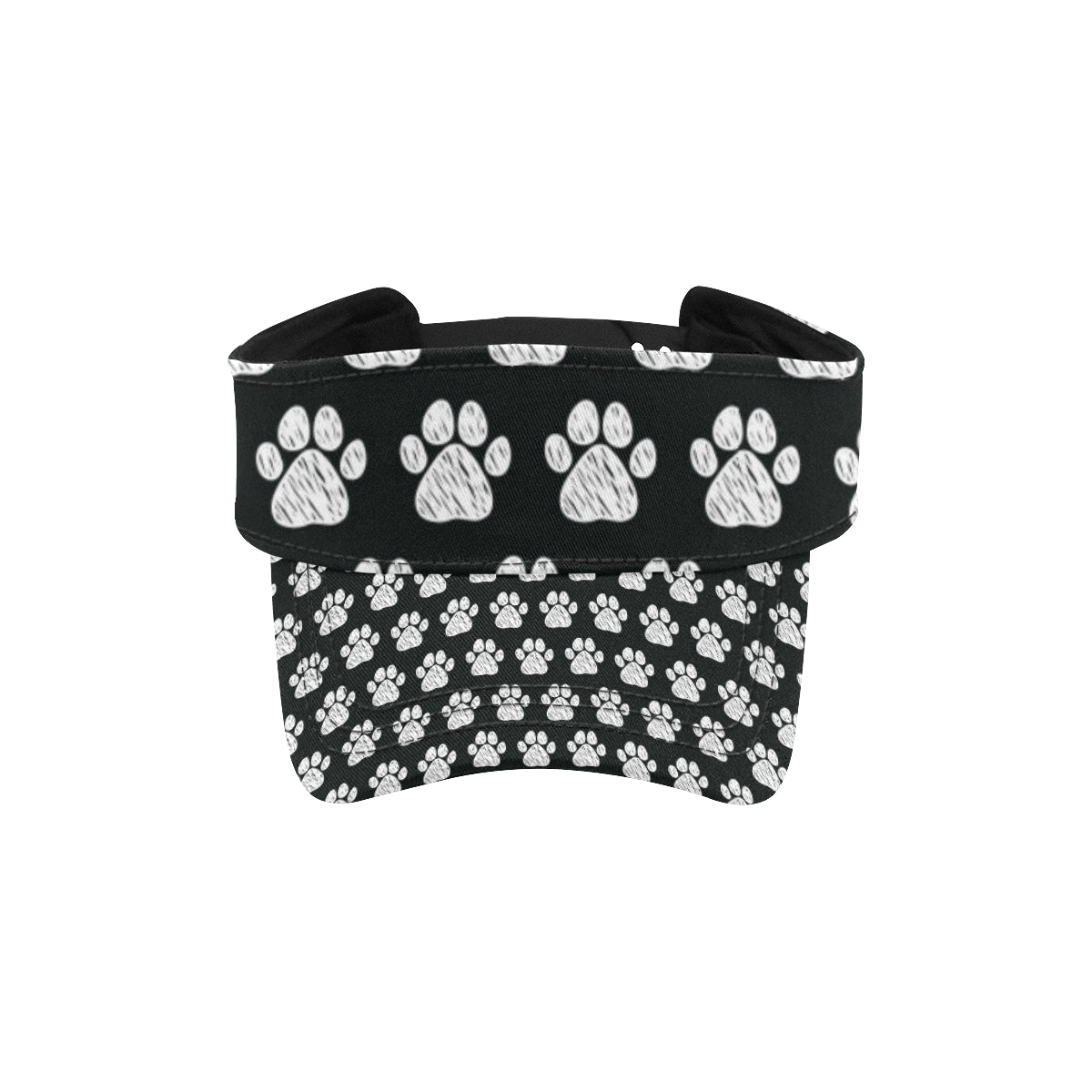 Paw Pattern Print Design A02 Unisex Sun Visor
