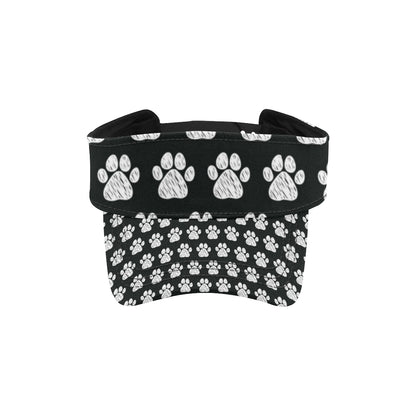 Paw Pattern Print Design A02 Unisex Sun Visor