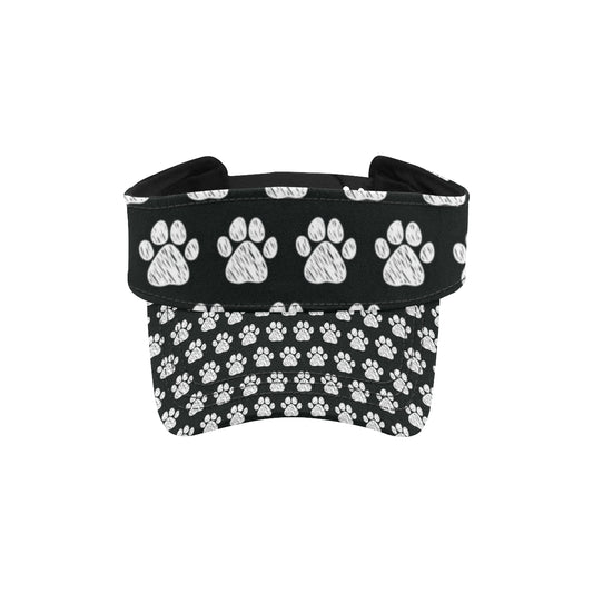 Paw Pattern Print Design A02 Unisex Sun Visor