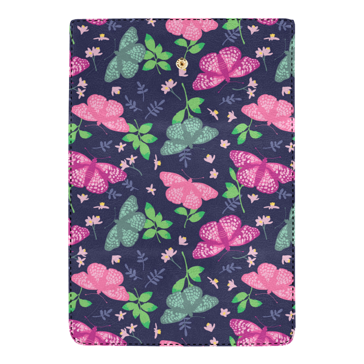 Monarch Butterfly Pattern Print Design 03 Women's Trifold Wallet