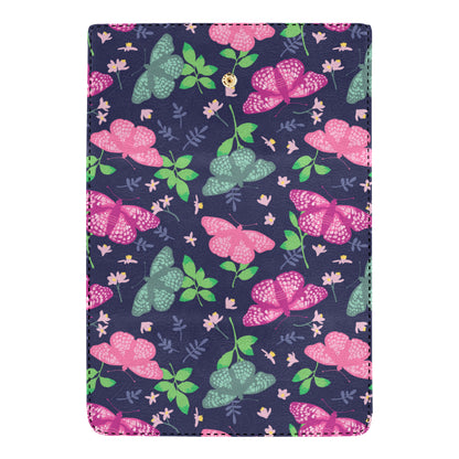 Monarch Butterfly Pattern Print Design 03 Women's Trifold Wallet