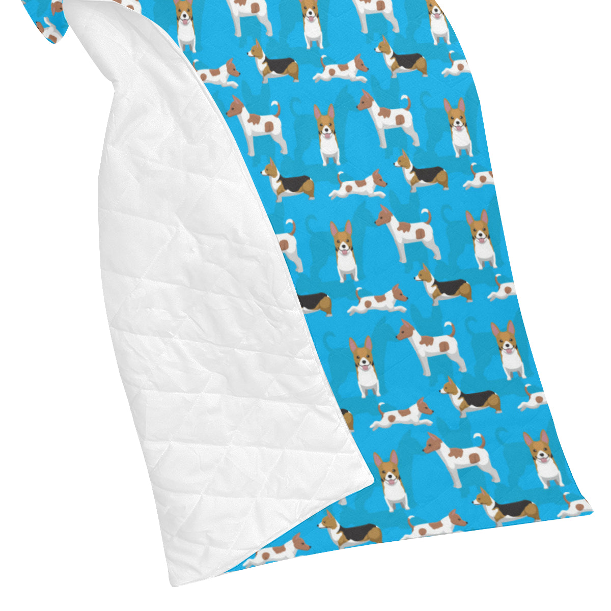 Cardigan Welsh Corgis Pattern Print Design 01 Premium Quilt