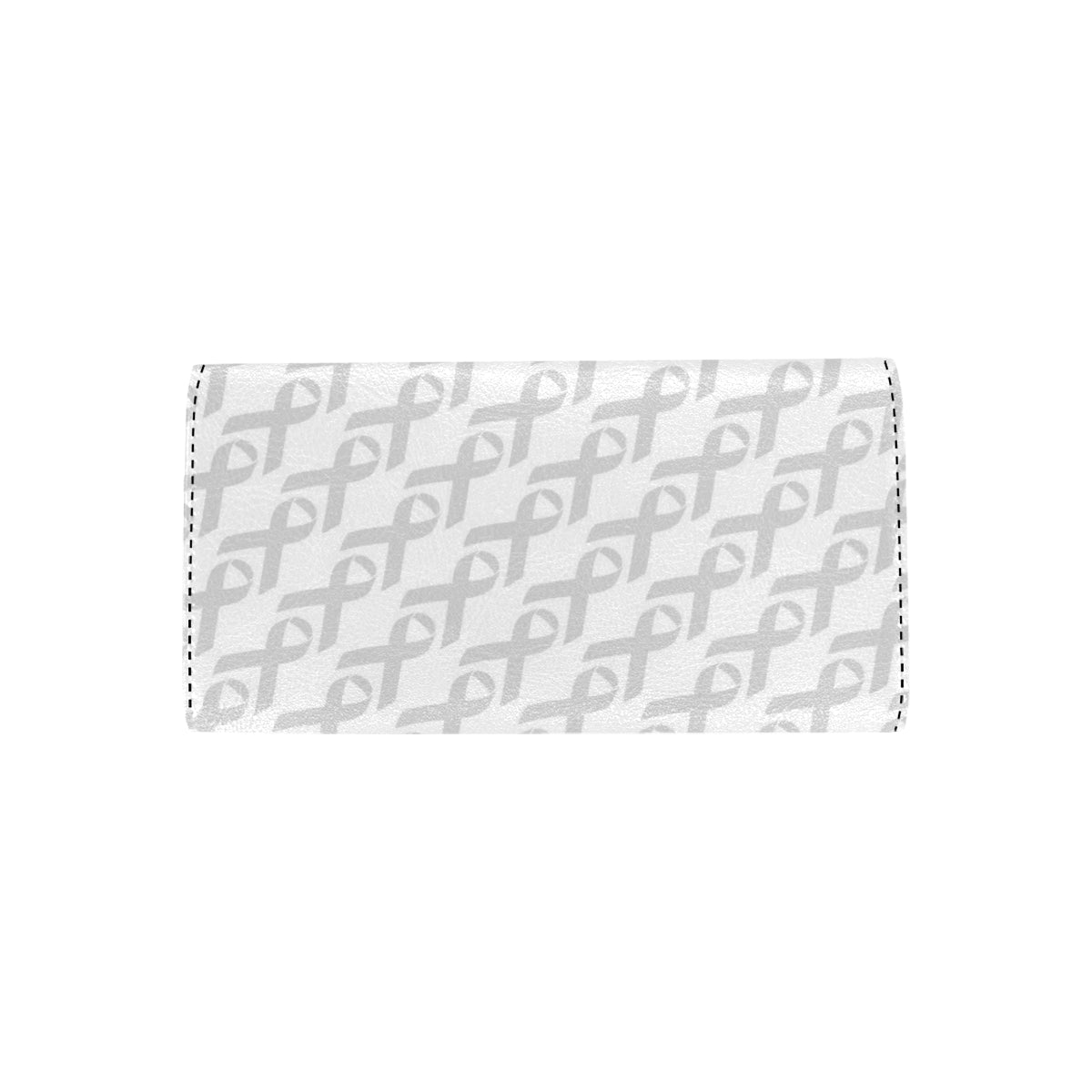 Brain cancer Pattern Print Design 02 Women's Trifold Wallet