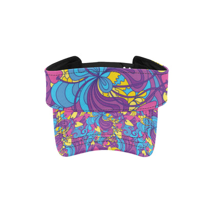 Psychedelic Mushroom Pattern Print Design A03 Unisex Sun Visor