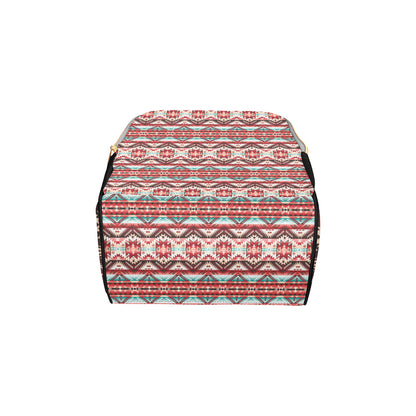 Aztec Western Style Print Pattern Diaper Bag Backpack